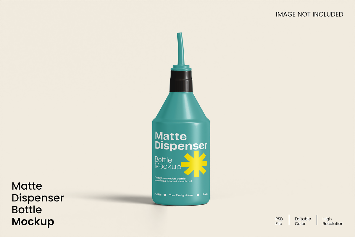 Dispenser Bottle Mockup, a Packaging Mockup by Unerispace