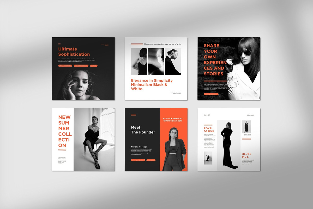 100 Animated Canva Instagram Kit, a Social Media Template by TheBrightGrap (Photo 14 of 25)