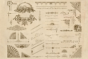 Vintage Vector Frames & Corners, an Object Graphic by Eclectic Anthology (Thumbnail 4 of 4)