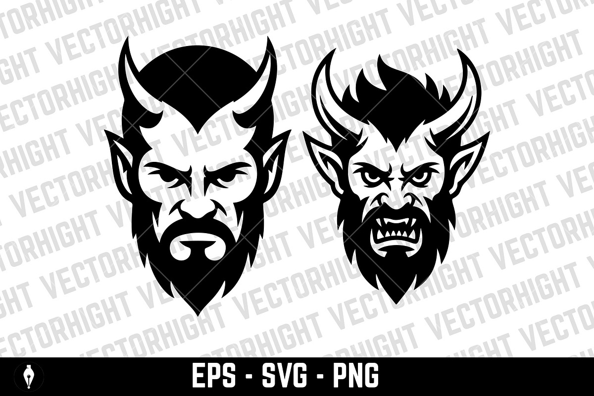 Monster head vector, a Person Illustration by Vectorhight (Photo 4 of 5)
