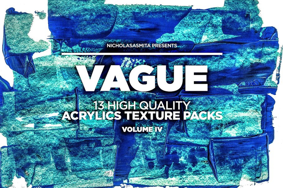 Vague 49 Acrylics Textures Packs, a Pattern Graphic by nicholasasmita (Photo 50 of 51)