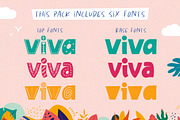Viva La Fiesta Font Trio, a Font by Salt & Pepper Designs (Thumbnail 3 of 12)