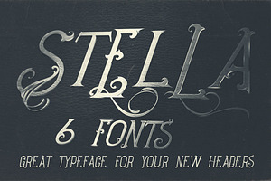 Stella - Decorative Font