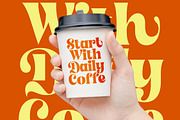 Shyne Roska Groovy Retro Serif, a Serif Font by timelesstype.co (Thumbnail 8 of 20)