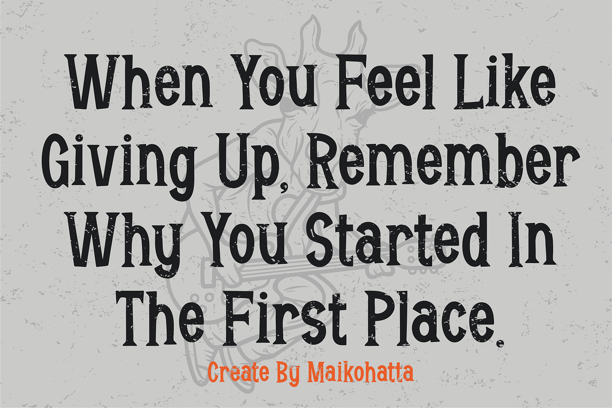 Denitah Stellar - DecorativeTypeface, a Serif Font by MaikoHatta (Photo 3 of 7)