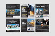 Real Estate Instagram Post Templates, a Social Media Template by Bornx Design (Thumbnail 4 of 7)