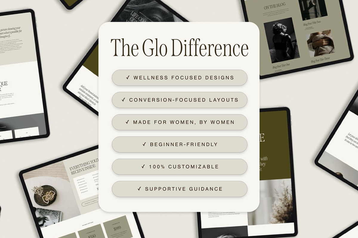 Squarespace 7.1 Coaching Template, a Squarespace Template by Glo Design Studio (Photo 7 of 11)
