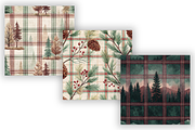 Elegant Plaid Flannel Pattern Bundle, a Pattern Graphic by FloridPrintables (Thumbnail 3 of 8)