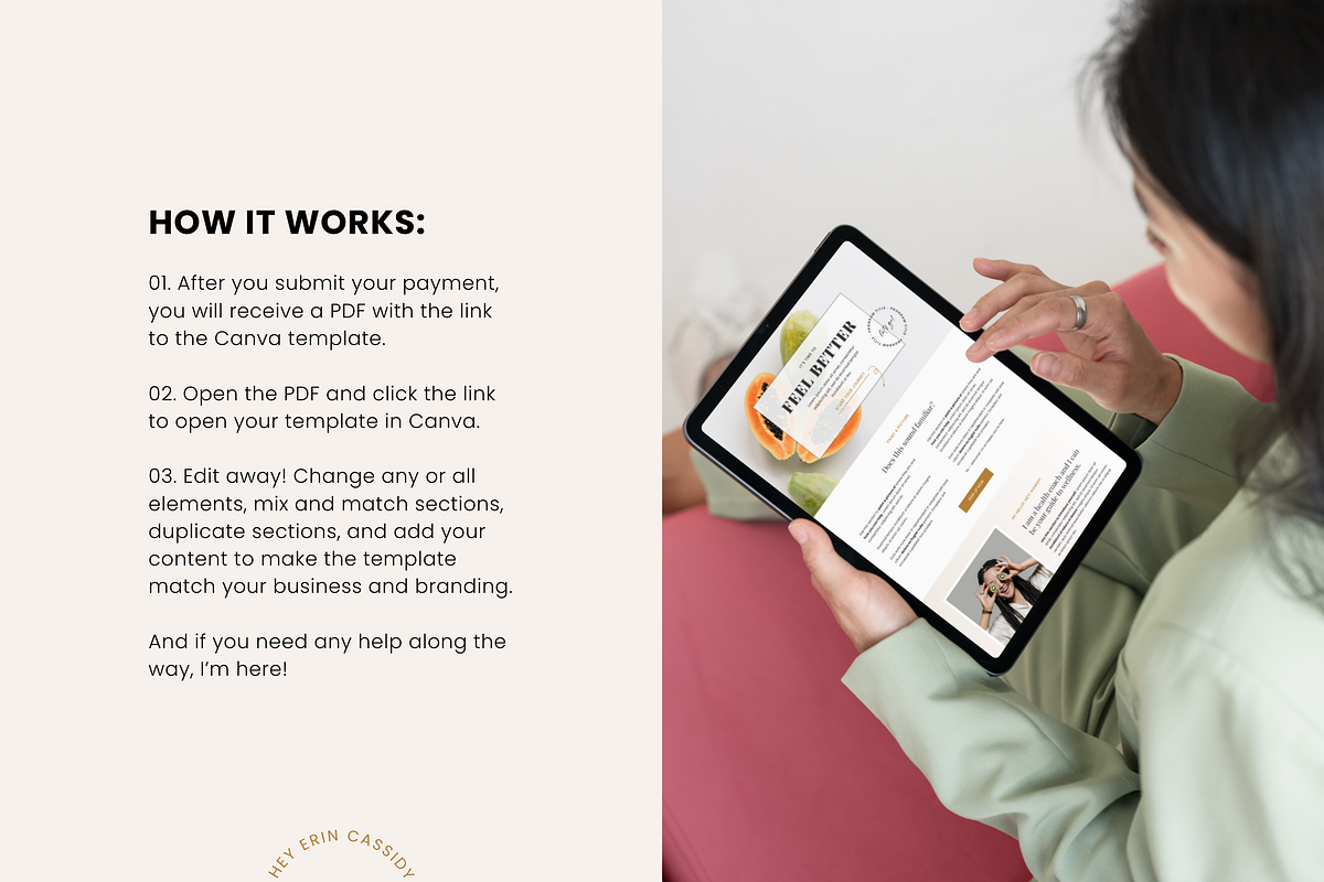 4-in-1 Nutrition Bundle for Canva, a Templates & Theme by Erin Cassidy (Photo 27 of 29)
