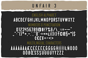 Unfair Font Family, a Font by VozzyStock (Thumbnail 8 of 12)