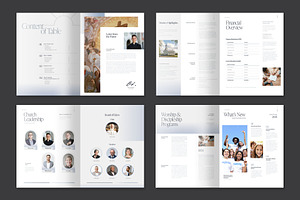 Church Annual Report Template