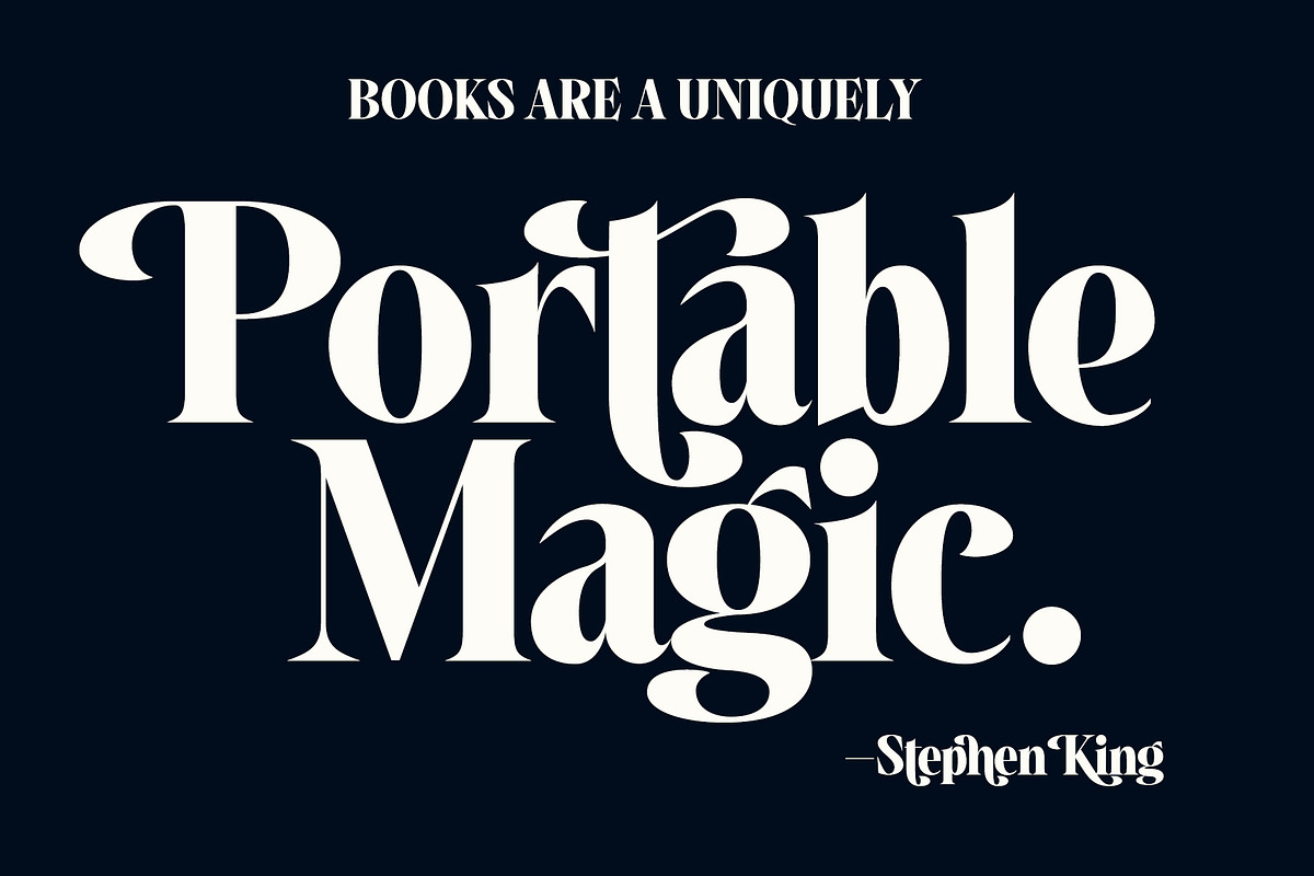 Ex Libris Flared Serif, a Serif Font by Fenotype (Photo 8 of 11)