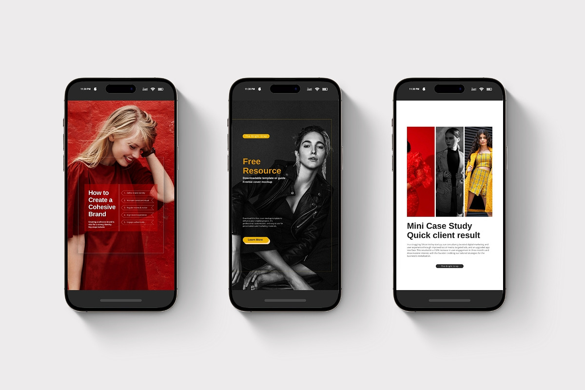 80 Animated Agency Instagram Story, a Social Media Template by TheBrightGrap (Photo 6 of 11)