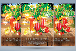 Cocktail Party Flyer
