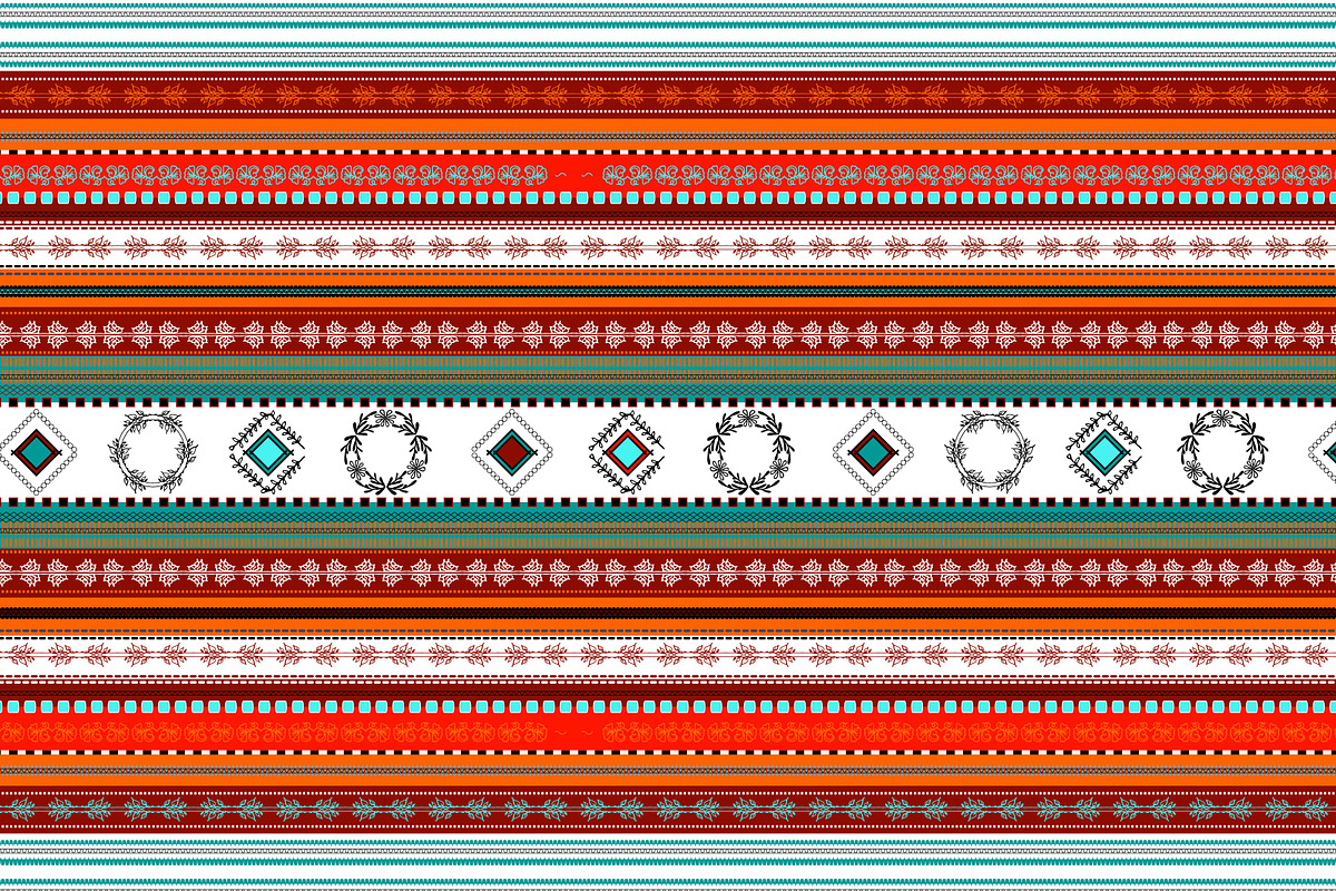 Set of boho patterns, a Pattern Graphic by artabramova (Photo 6 of 9)