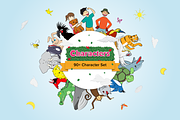 Storry Telling Characters Bundle, an Illustration by Creatornomic (Thumbnail 7 of 20)
