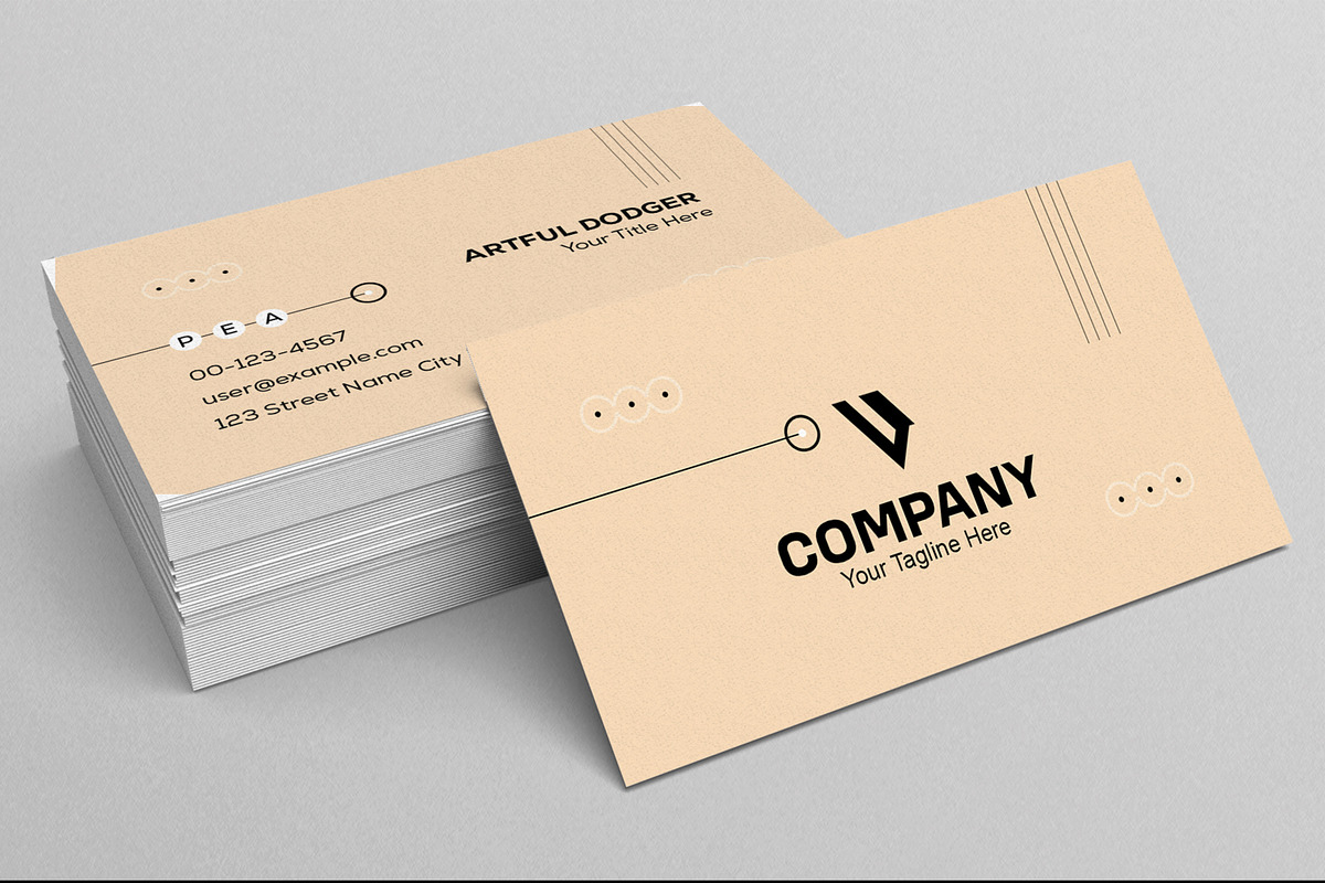 Business Card Layout, a Business Card Template by MightyDesign (Photo 2 of 6)
