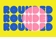 Mekko Rounded Typeface, a Sans Serif Font by Fitrah Type (Thumbnail 10 of 15)
