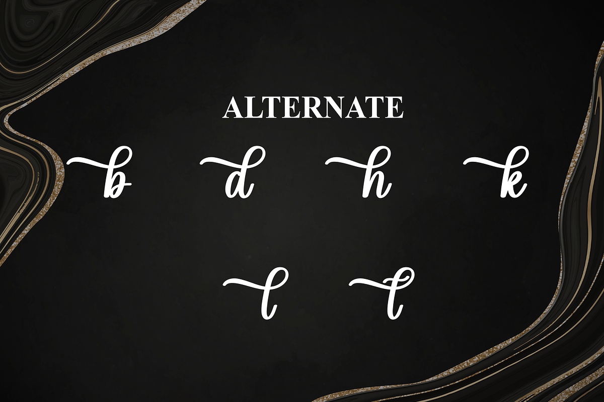 Black Sample | Script Font, a Handwritten Font by Scratchones (Photo 8 of 9)