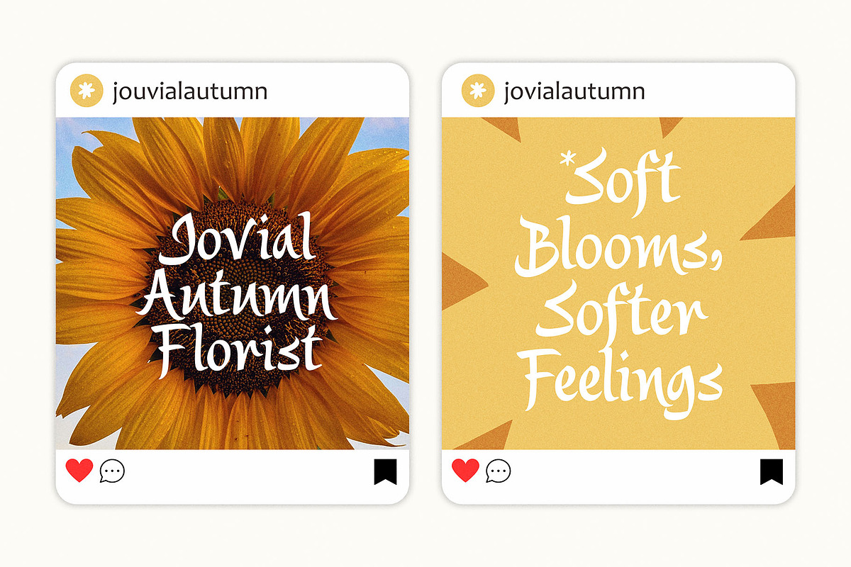 Saltza – A Decorative Handcrafted, a Handwritten Font by Four Lines Std. (Photo 3 of 11)