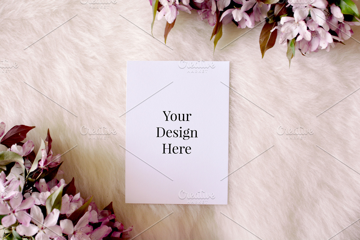 Blossom Stationary Mockup Bundle, a Print Template by Barn Owl Studio (Photo 4 of 10)