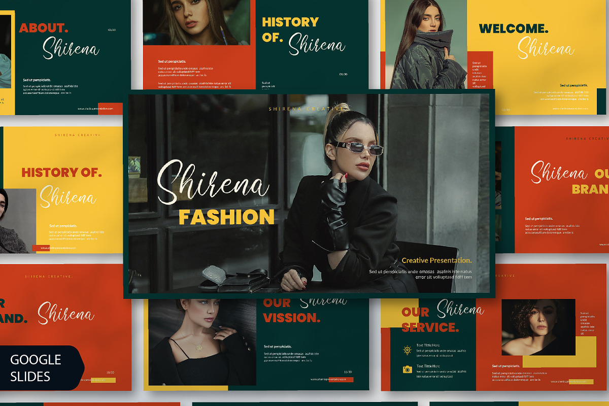 Sherina Google Slides Template, a Presentation Template by nyilstudio (Photo 1 of 6)