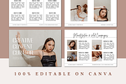 PORTFOLIO CANVA TEMPLATE, a Marketing Template by The Little Lily Studio (Thumbnail 3 of 5)