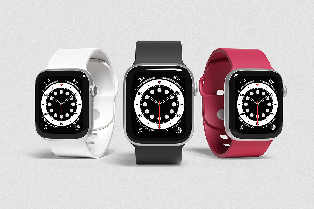 Smart Watch Mockup, a Device Mockup by mahremdesign (Photo 9 of 11)