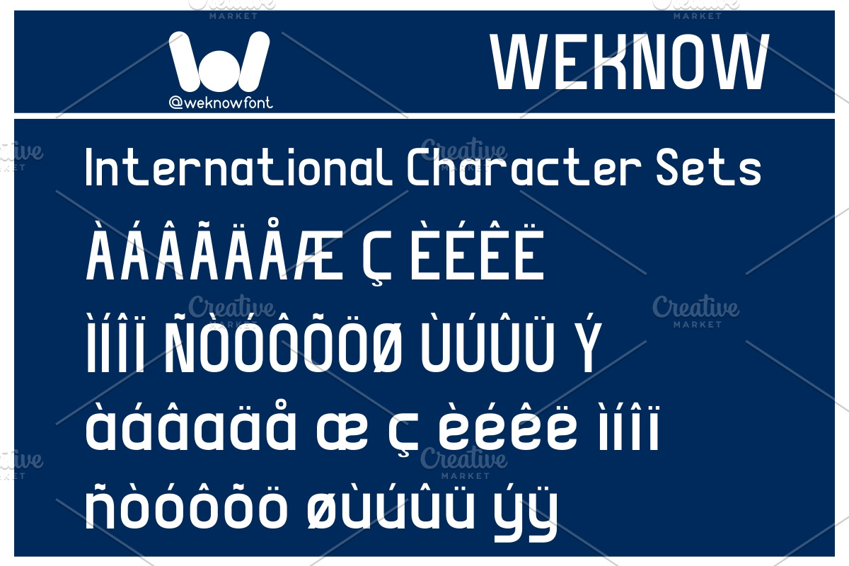 Neutral font, a Sans Serif Font by weknow (Photo 7 of 8)