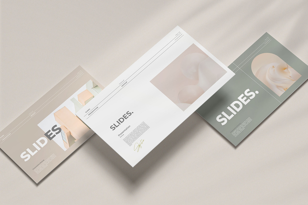 Slides Presentation Mockup, a Wearable Device Mockup by graphicstuff.std (Photo 5 of 10)