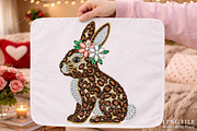 Rhinestone Easter Bunny PNG, an Illustration by Canvas Craft (Thumbnail 1 of 6)