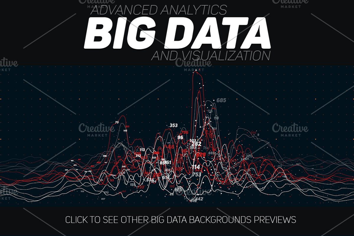 Big Data Abstract Graphs Set#7, an Object Graphic by GarryKillian