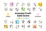 Credit Card and Payments Icons, a Solid Icon by Prosymbols (Thumbnail 1 of 8)