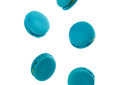 The original blue macarons., a Background Photo by 1981 Rustic studio kan