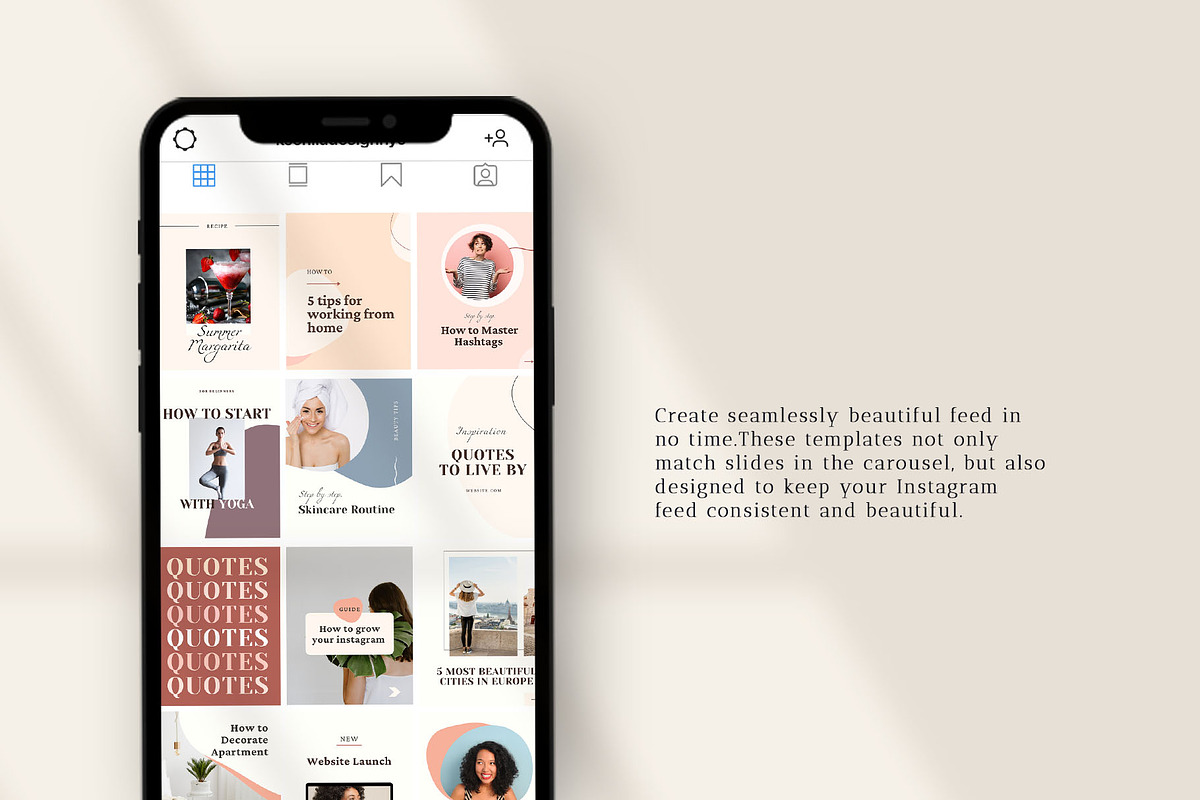 Instagram Marketing Templates, a Social Media Template by Kseniia_Design (Photo 8 of 9)