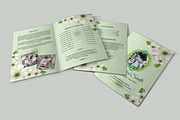 Floral Funeral Program Template, a Brochure Template by Template Shop (Thumbnail 2 of 5)