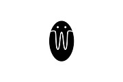 Walrus in oval shape logo design, an Object Graphic by nicemorning (Thumbnail 2 of 2)