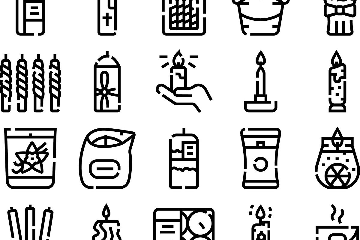 Aromatic burning candles and wax, an Object Graphic by pikepicture (Photo 3 of 3)