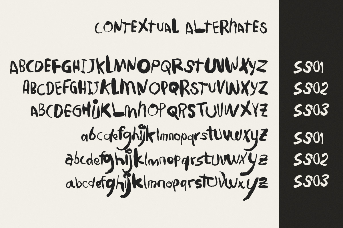 Repeat After Me – Messy Handwriting, a Handwritten Font by Littlehand (Photo 12 of 12)