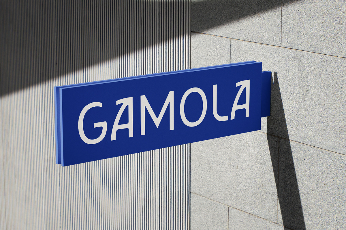 Gamola – Luxury Bold Corporate Sans, a Sans Serif Font by Lettertype Studio (Photo 8 of 10)