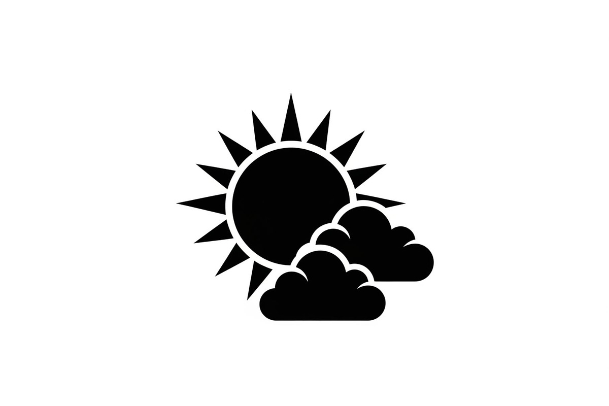 Sun Behind Clouds Silhouette Bundle, an Illustration by Gaye Art (Photo 26 of 31)