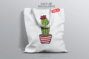 Cacti & Succulents Graphics Bundle 2, a Decorative Illustration by Pigment Café (Thumbnail 3 of 8)