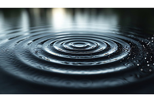 The effect of water ripples from the, a Nature Photo by ZinetroN