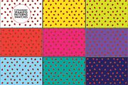 9 Seamless strawberry pattern swatch, a Pattern Graphic by Salty Lunch (Thumbnail 2 of 10)