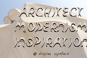 Groovy Funky Gaudi Font