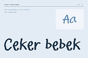 Ceker bebek – Playful Slab Typeface, a Slab Serif Font by Gookkis Studio (Thumbnail 1 of 17)