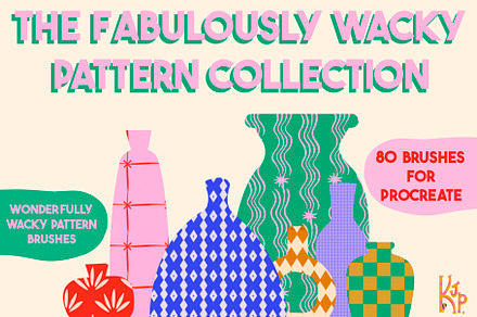 Pattern brushes for Procreate