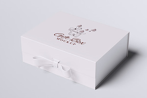 Gift Box Mockup