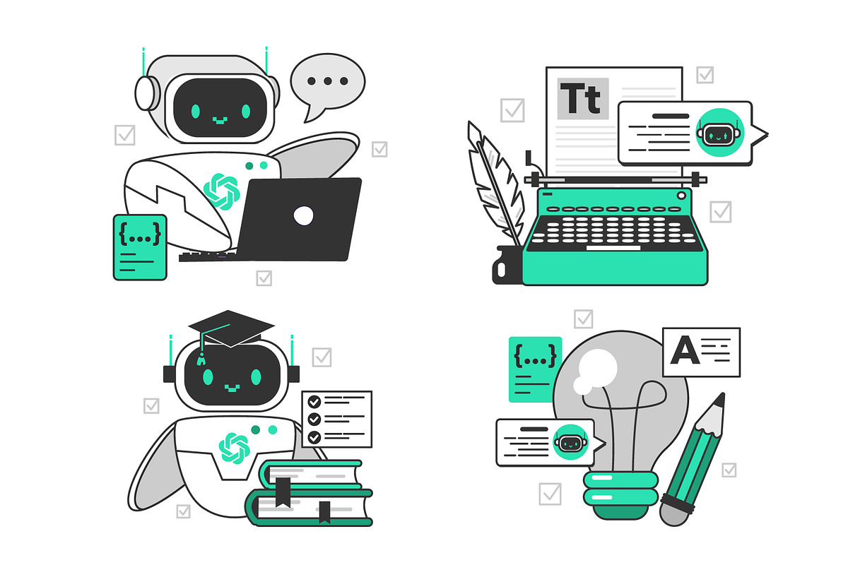 ChatGPT, a Technology Illustration by inspiring.team (Photo 3 of 4)