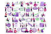 Office Work Vector Illustrations, an Illustration by Vector Portal (Thumbnail 4 of 6)